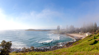 Main Beach on a foggy morning